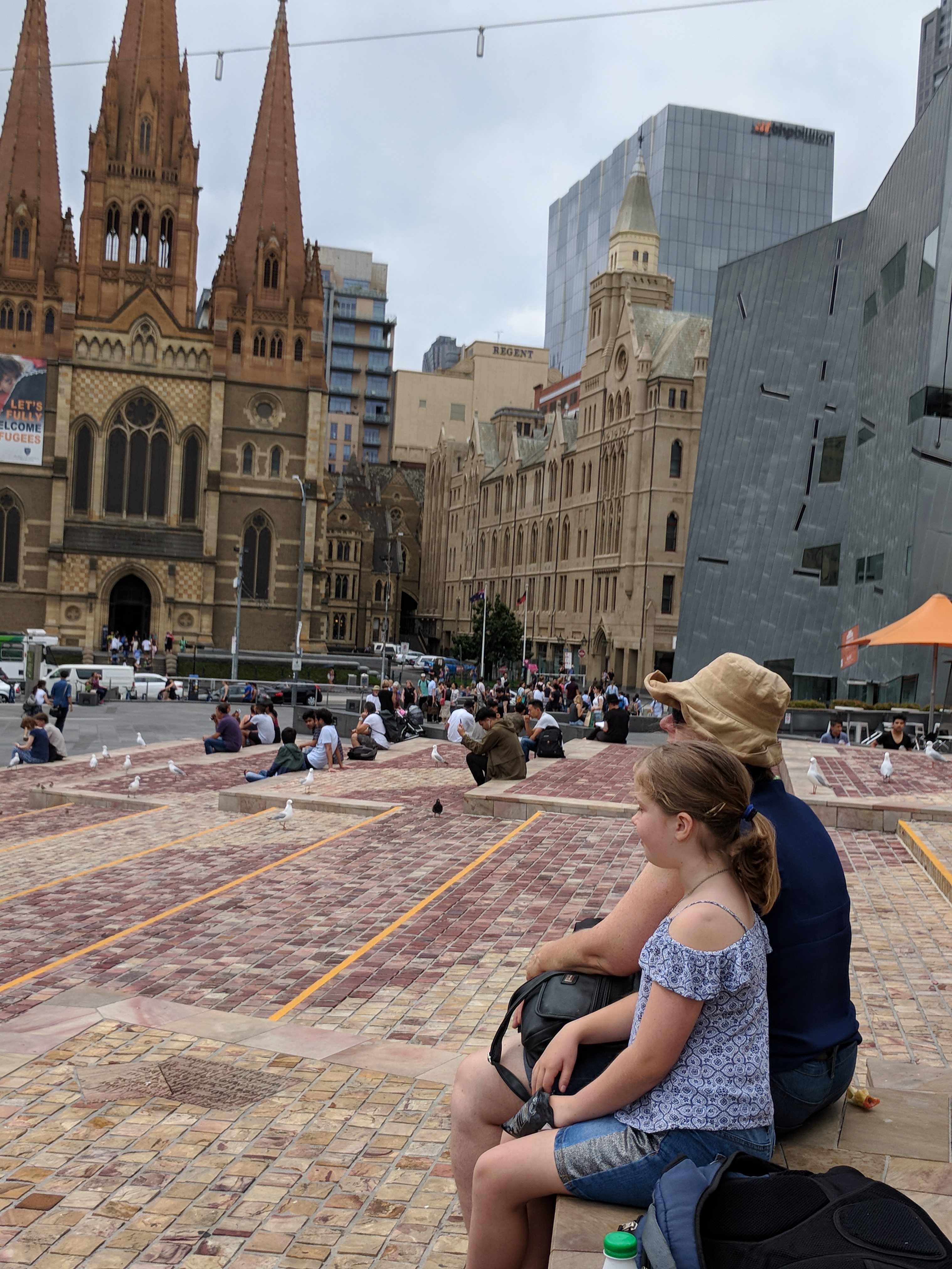 206--finally to iconic Federation Square