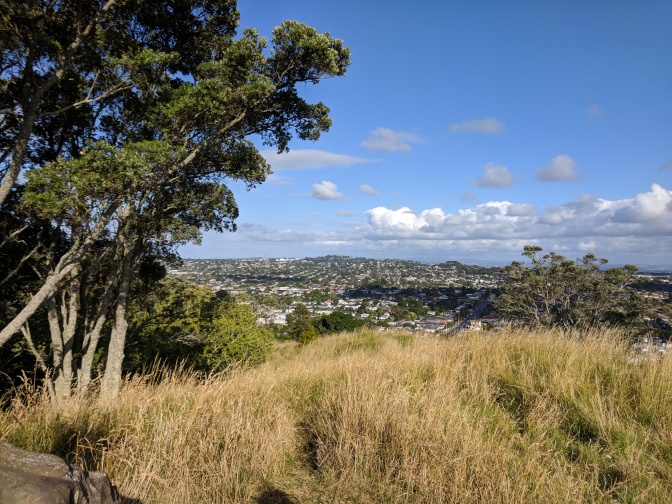 69--and view of Auckland from one if it's 50 volcanoes