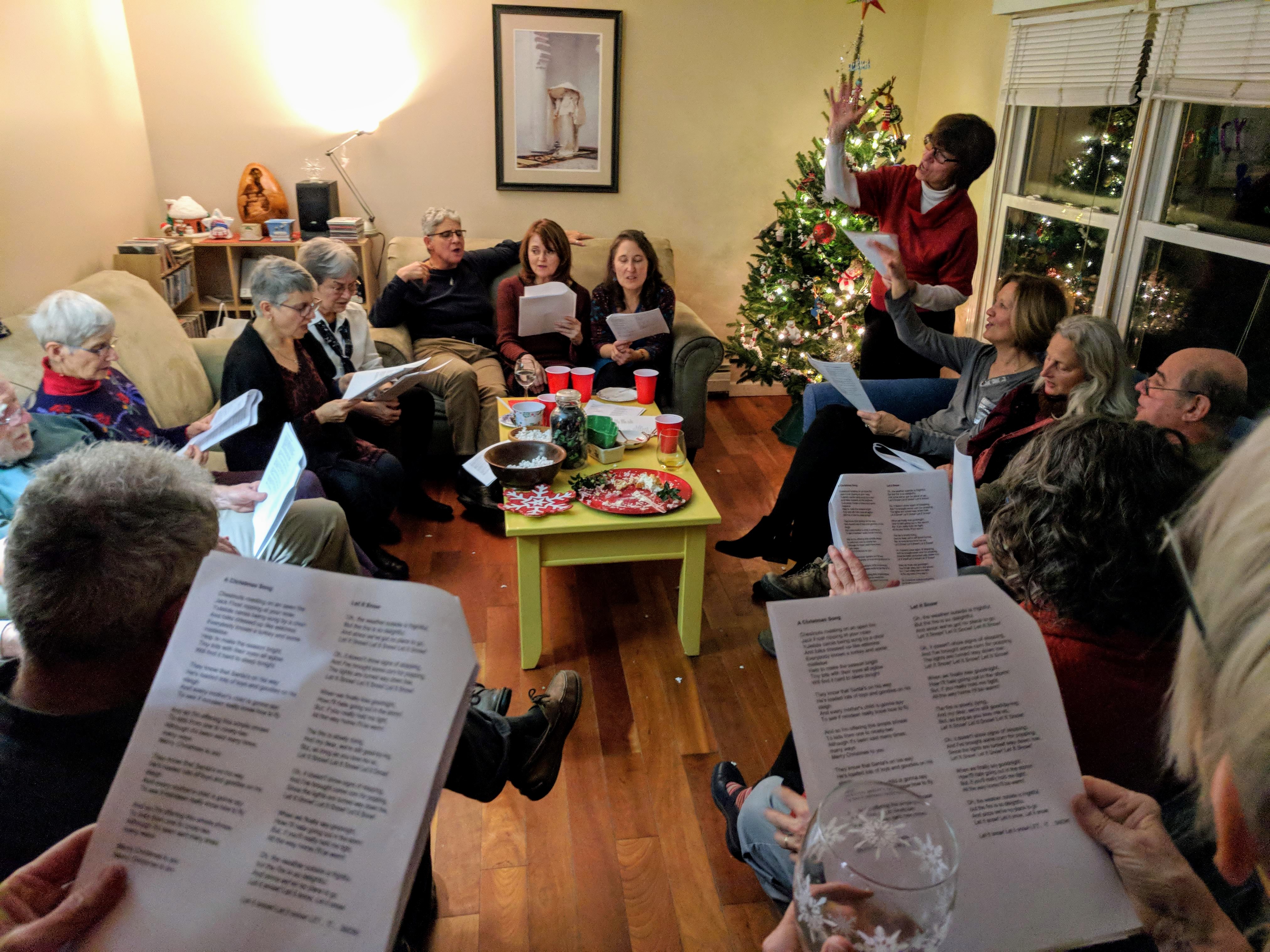 Dec--Susan York's b-day--christmas carols